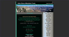 Desktop Screenshot of cairnstoneadventuretours.com